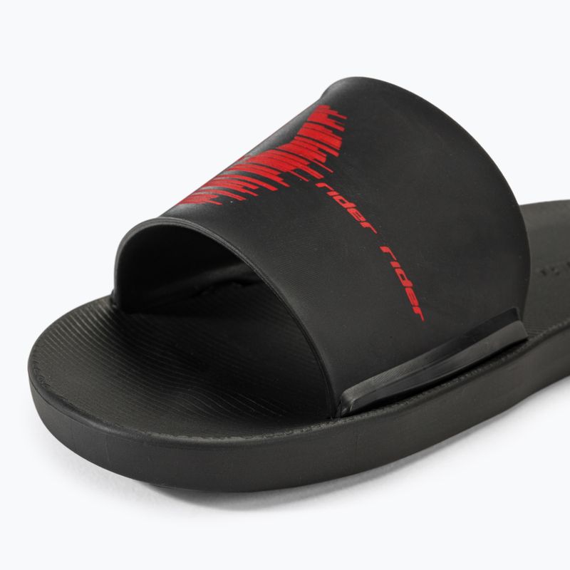 RIDER Speed Slide In nero/nero/rosso Ciabatte per bambini 7