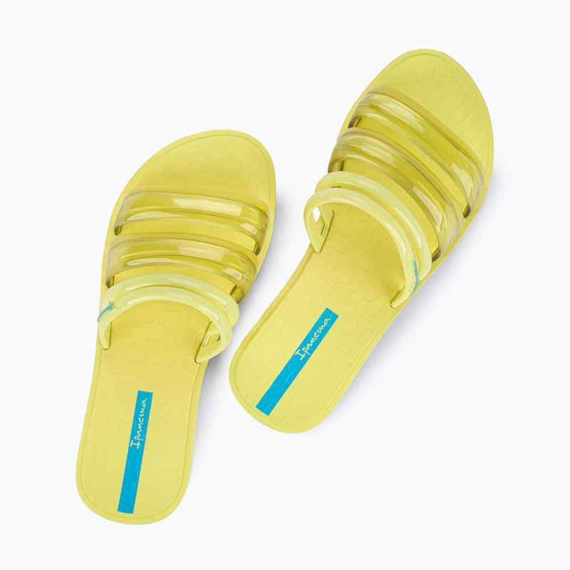 Infradito Ipanema Puffer Slide donna giallo/blu 8