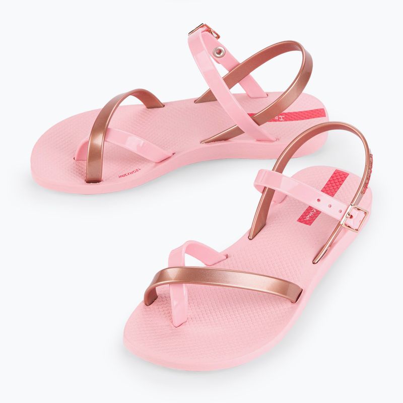 Sandali Ipanema per bambini Moda Sabbia rosa/rosa metallizzato 3