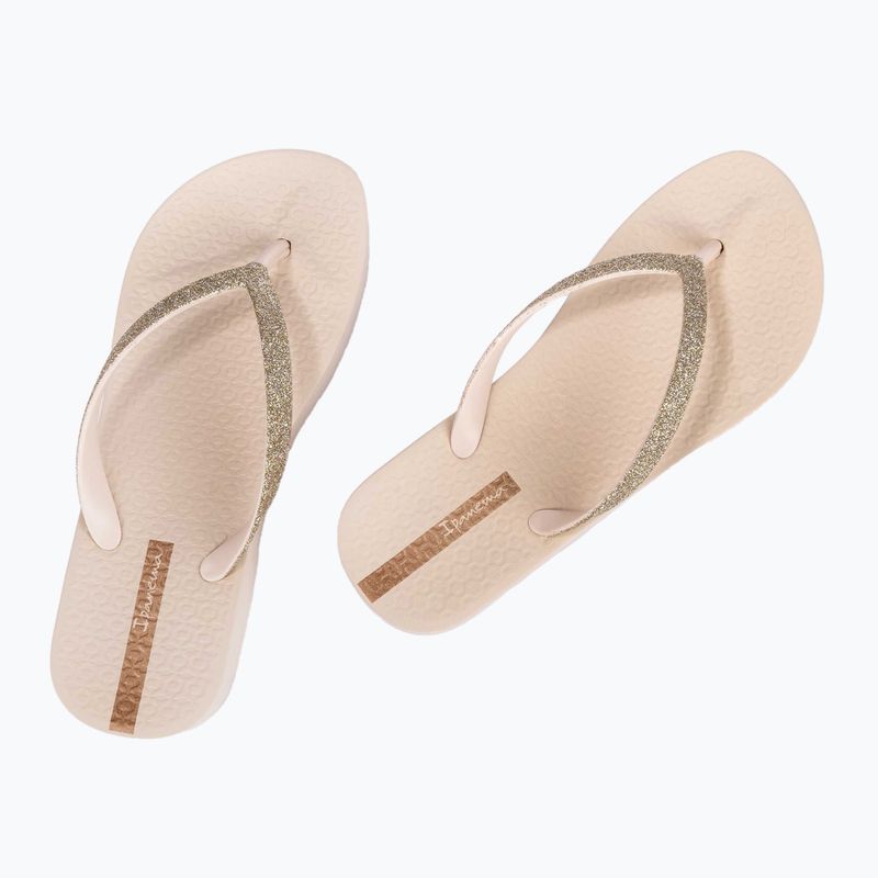 Infradito Ipanema Mesh Chic Plat beige/glitter da donna 3