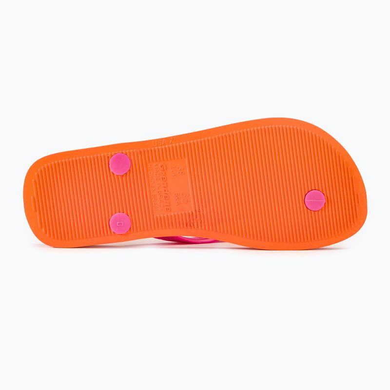 Infradito Ipanema Clas Brasil II AD arancione/pnk donna 4