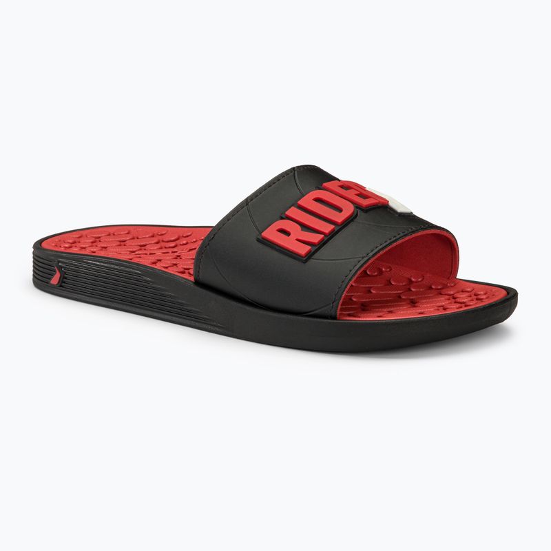 Infradito RIDER Pump Slide AD Uomo nero/rosso