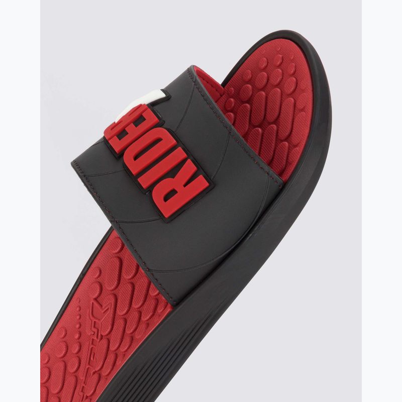 Infradito RIDER Pump Slide AD Uomo nero/rosso 8