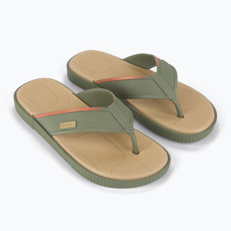 Infradito Ipanema da uomo Verde vintage / verde / beige 8