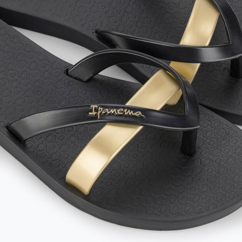 Infradito da donna Ipanema Kirei nero/oro 3
