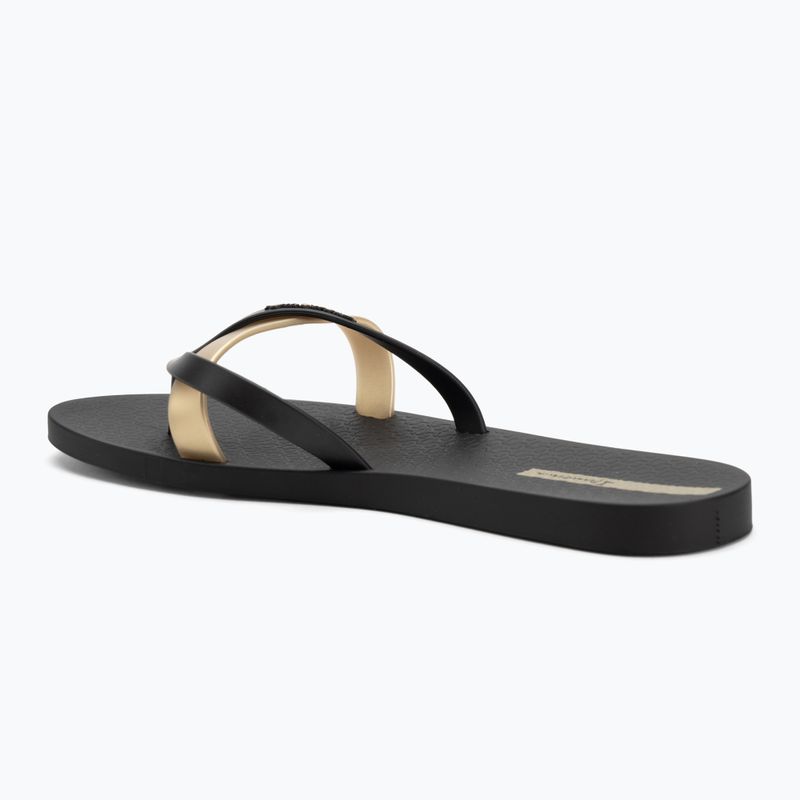 Infradito da donna Ipanema Kirei nero/oro 3