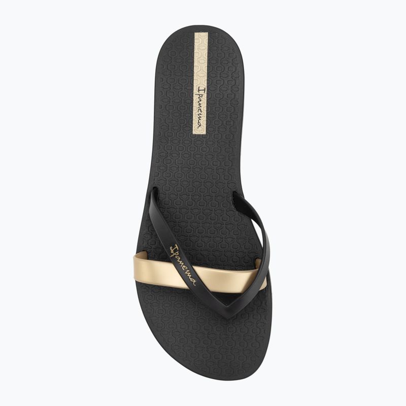 Infradito da donna Ipanema Kirei nero/oro 5