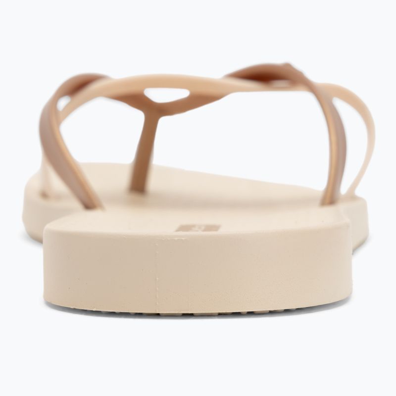 Infradito Ipanema Kirei beige/oro da donna 6