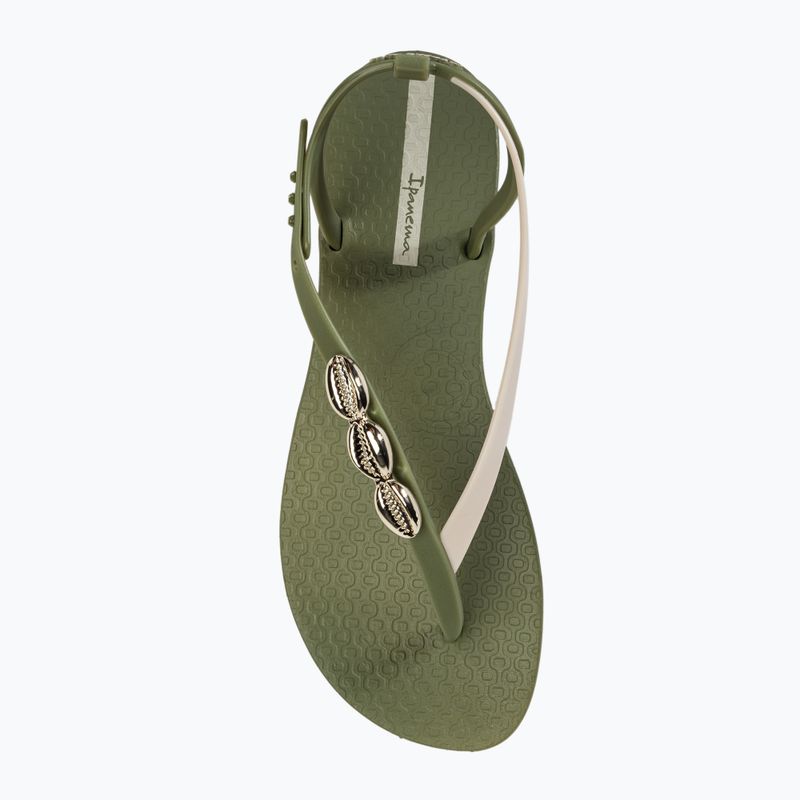 Sandali Ipanema Salty II da donna verde / beige / argento 5