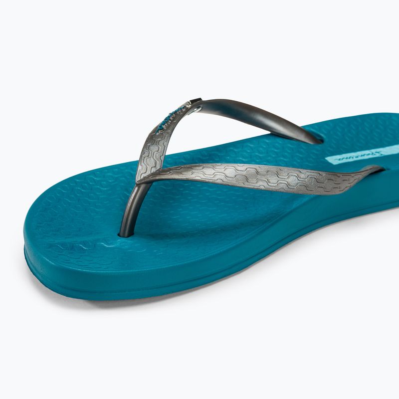 Infradito Ipanema Anatomic Brasilidade da donna blu/argento 7