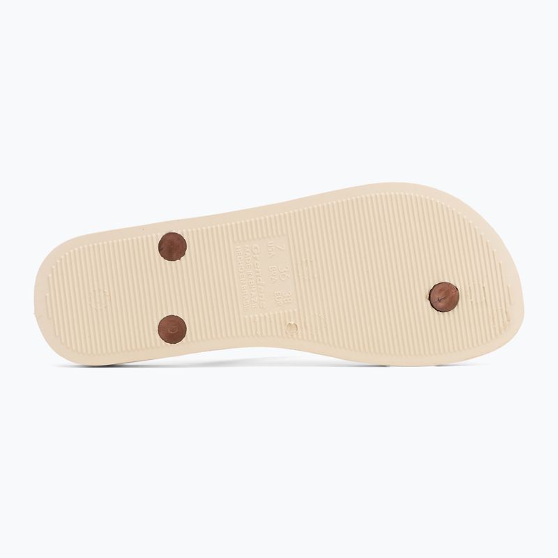 Infradito Ipanema Anatomic Brasilidade da donna beige/rame 4
