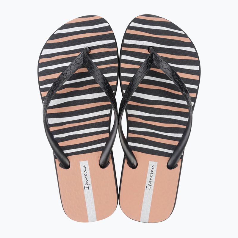 Infradito Ipanema Classic Happy XII nero/nero/rosa da donna 2