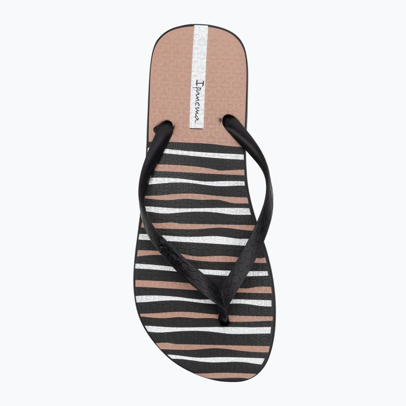 Infradito Ipanema Classic Happy XII nero/nero/rosa da donna 5