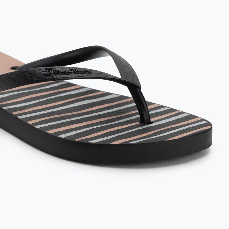Infradito Ipanema Classic Happy XII nero/nero/rosa da donna 7