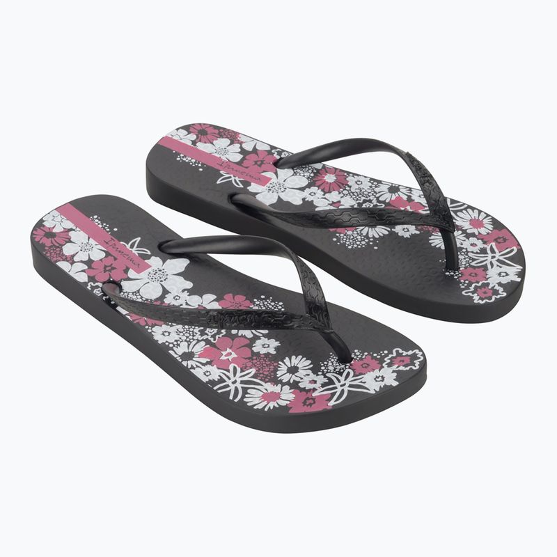 Ipanema Classic Happy XII nero/nero/bianco infradito da donna