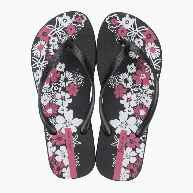 Ipanema Classic Happy XII nero/nero/bianco infradito da donna 2