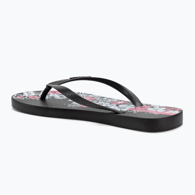 Ipanema Classic Happy XII nero/nero/bianco infradito da donna 3