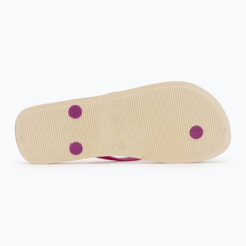 Infradito Ipanema Classic Happy XII beige/rosa/arancio da donna 4