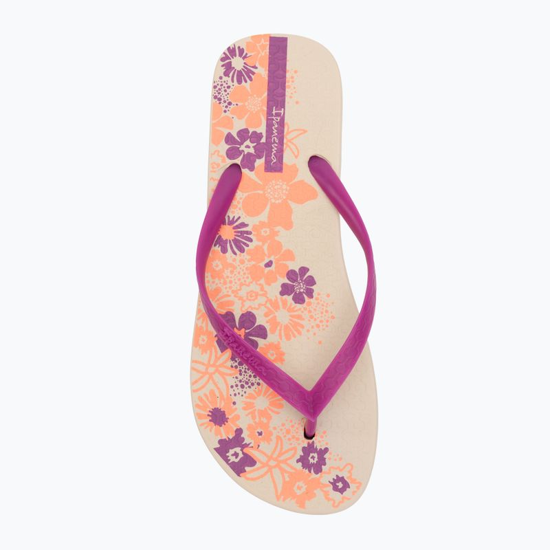 Infradito Ipanema Classic Happy XII beige/rosa/arancio da donna 5