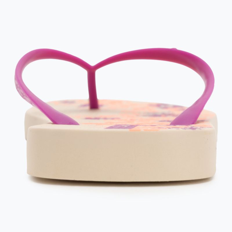 Infradito Ipanema Classic Happy XII beige/rosa/arancio da donna 6