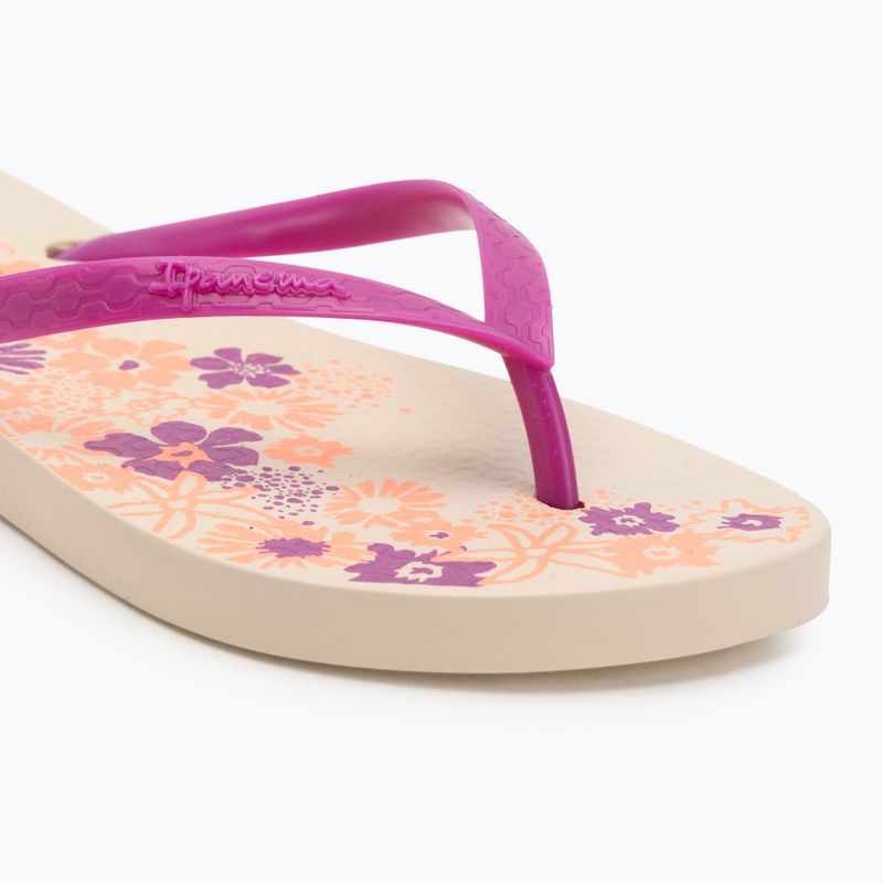 Infradito Ipanema Classic Happy XII beige/rosa/arancio da donna 7