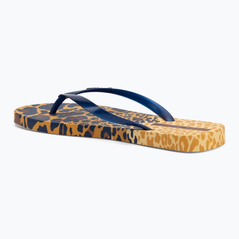 Infradito Ipanema Animal Print VI donna giallo/blu chiaro 3