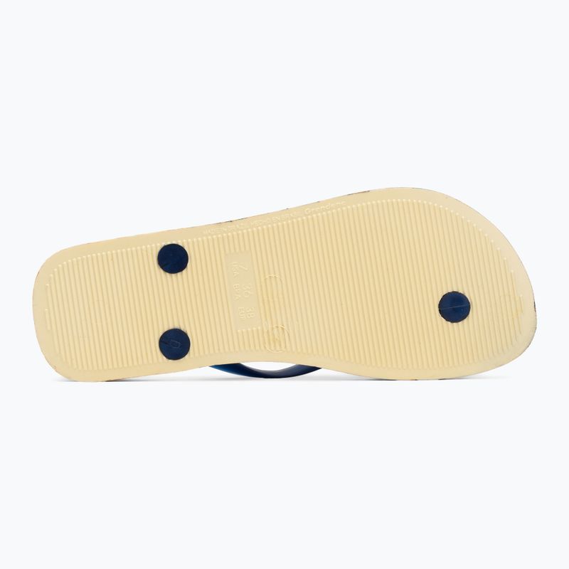 Infradito Ipanema Animal Print VI donna giallo/blu chiaro 4
