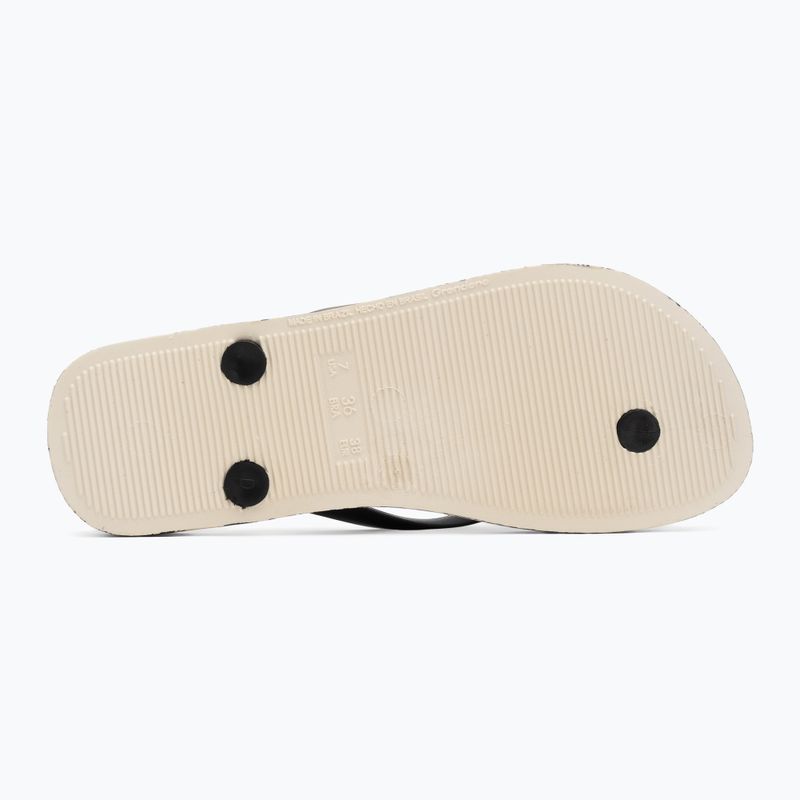 Infradito Ipanema Animal Print VI beige/nero/rosa da donna 4