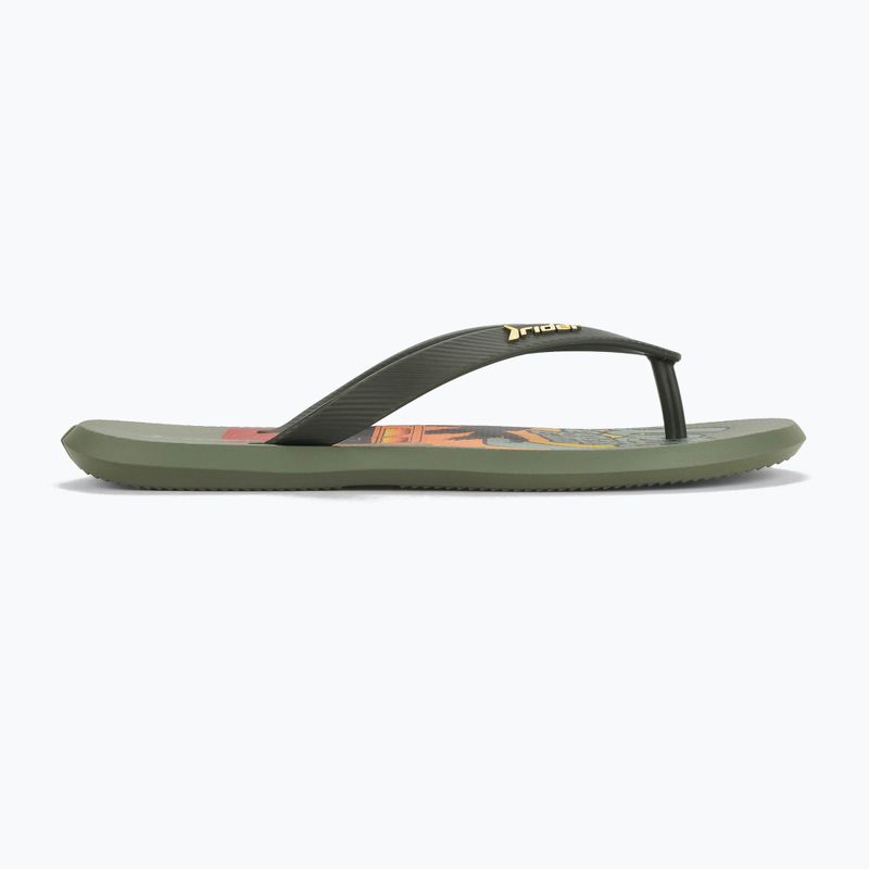 Infradito da uomo RIDER R1 Energy VII verde/arancio/giallo 3