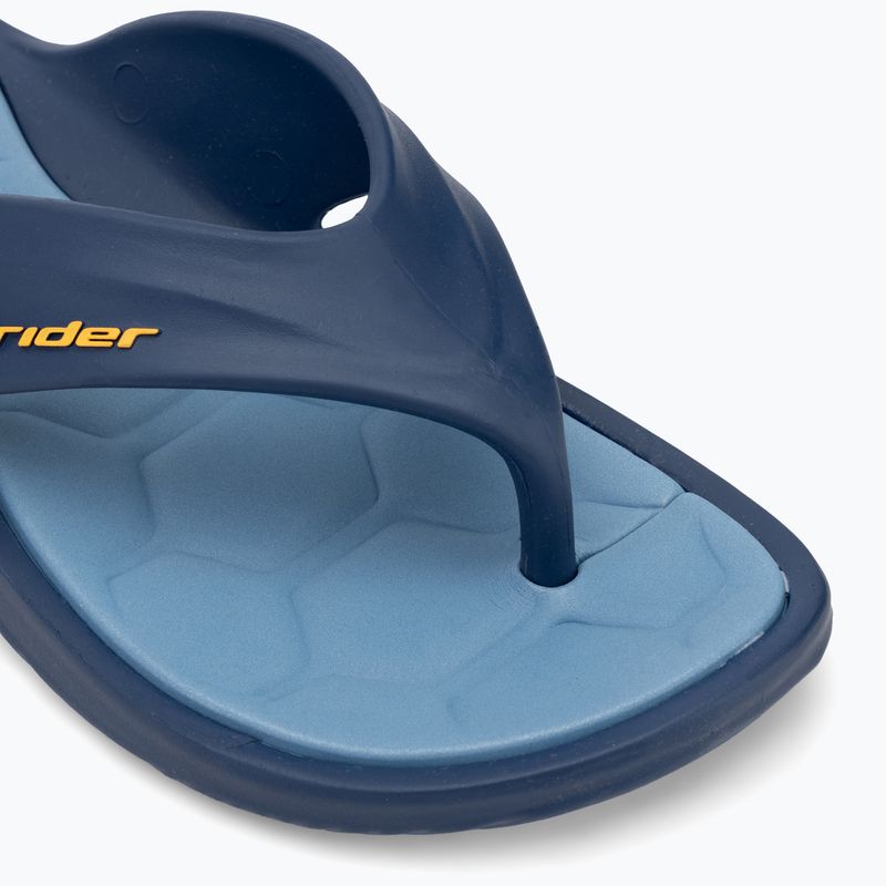 Infradito Rider Cape XVIII da uomo blu/blu/giallo 7