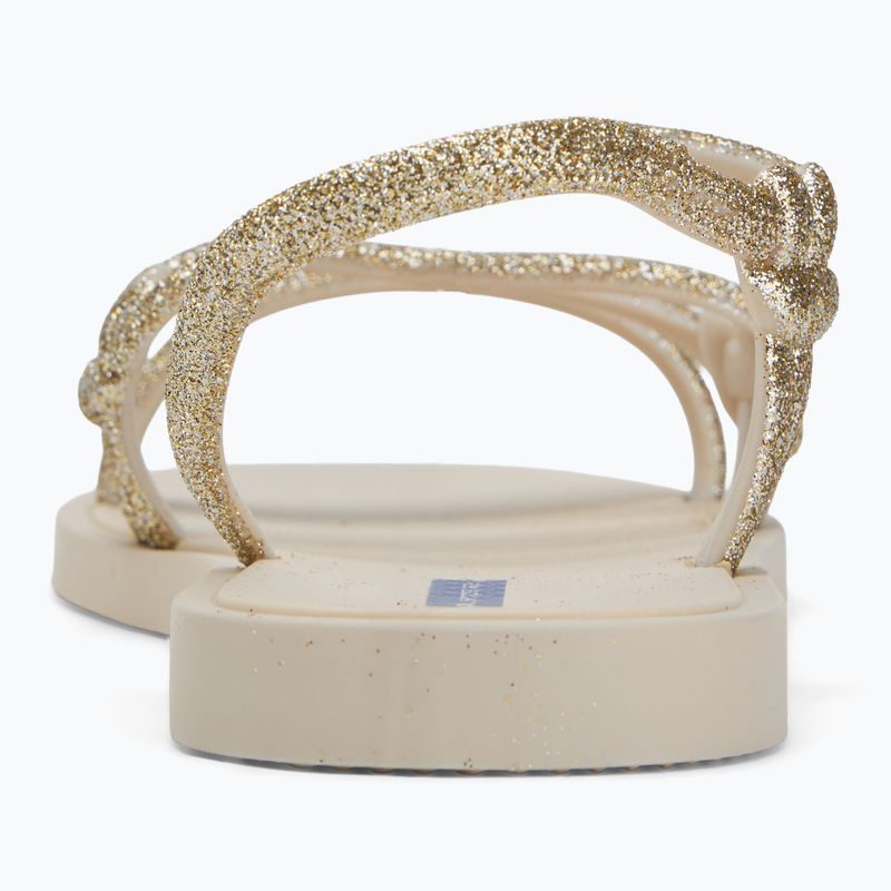 Sandali Ipanema da donna Solar Glow Sand beige/glitter/blu 6