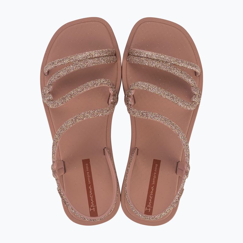 Sandali da donna Ipanema Solar Glow Sand rosa/glitter/marrone con piastrelle 2