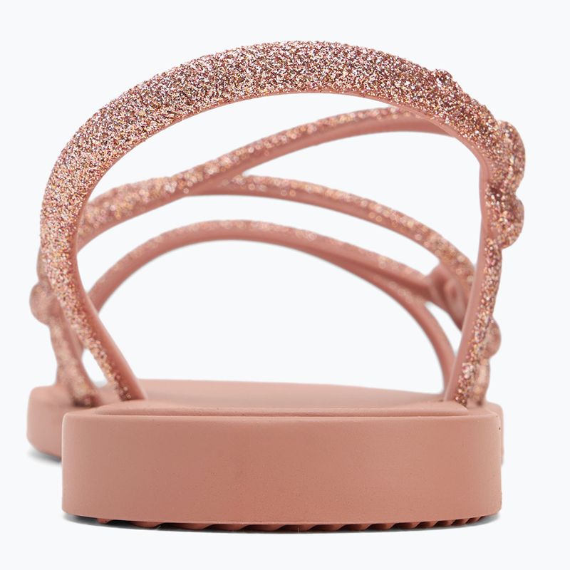 Sandali da donna Ipanema Solar Glow Sand rosa/glitter/marrone con piastrelle 6
