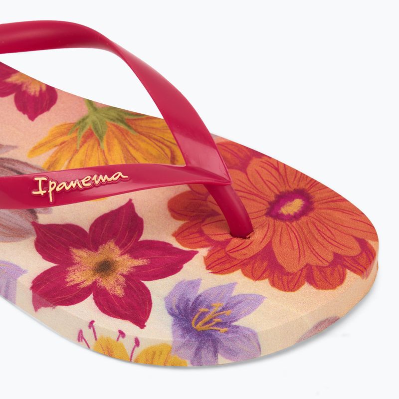 Infradito Ipanema Verao Tropical giallo/rosso da donna 6