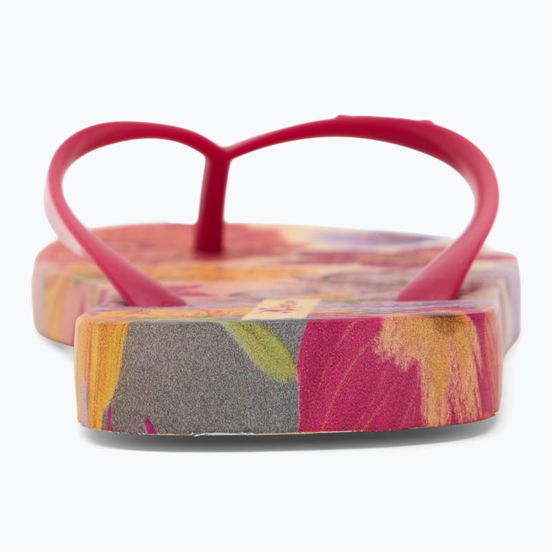 Infradito Ipanema Verao Tropical giallo/rosso da donna 7