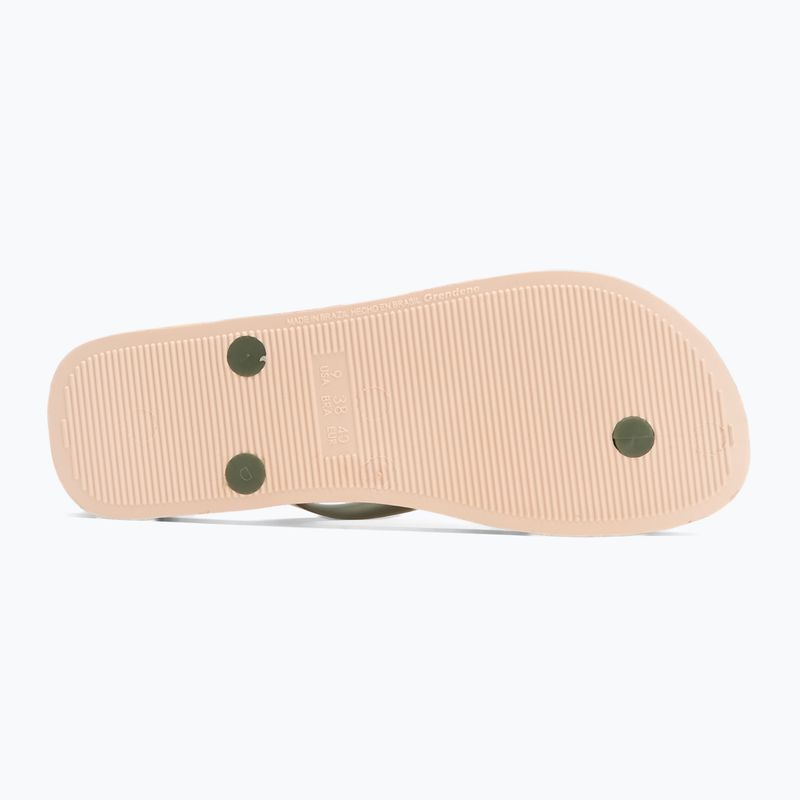 Infradito da donna Ipanema Verao Tropical beige/verde 4