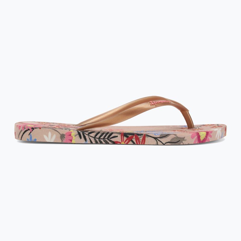 Infradito Ipanema Verao Tropical beige/oro da donna 2