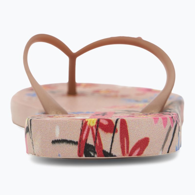 Infradito Ipanema Verao Tropical beige/oro da donna 6