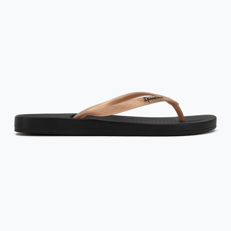 Infradito donna Ipanema Anat Tan nero/oro 2