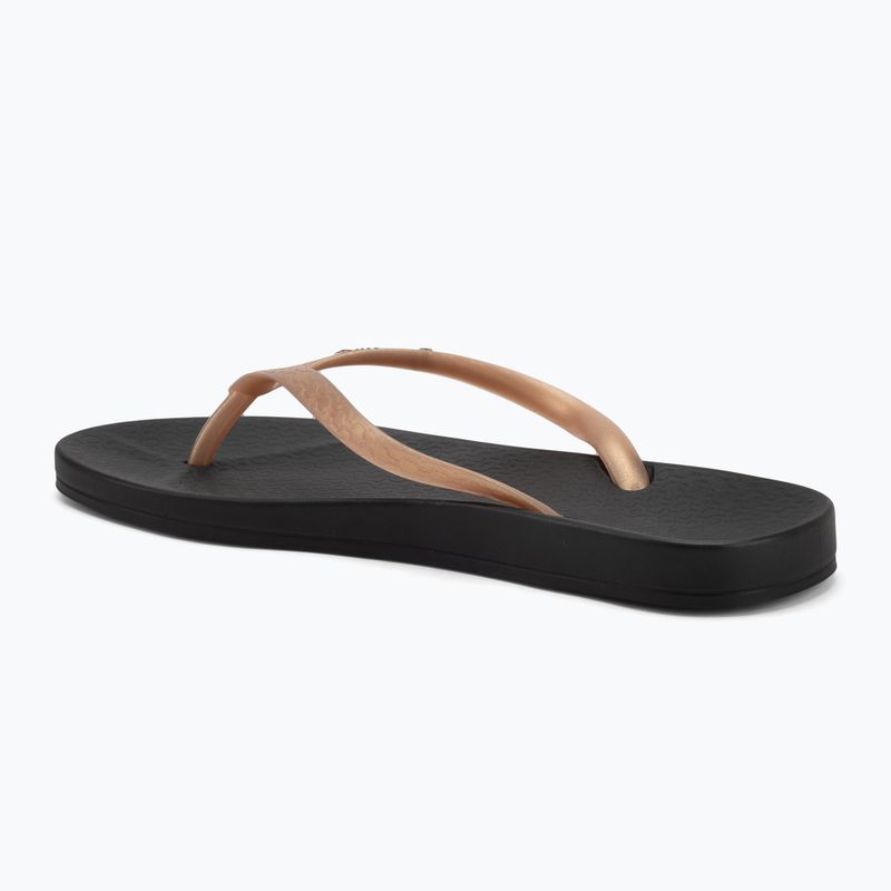 Infradito donna Ipanema Anat Tan nero/oro 3