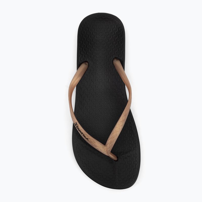 Infradito donna Ipanema Anat Tan nero/oro 5
