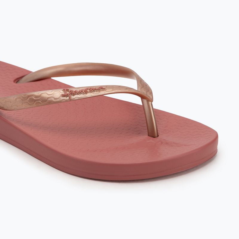 Infradito Ipanema da donna Anat Tan rosso/rosa metallizzato 7