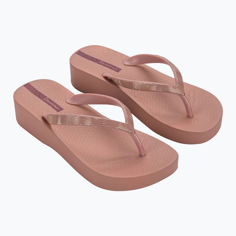 Infradito Ipanema Mesh X Plat donna rosa/rosa/rosso