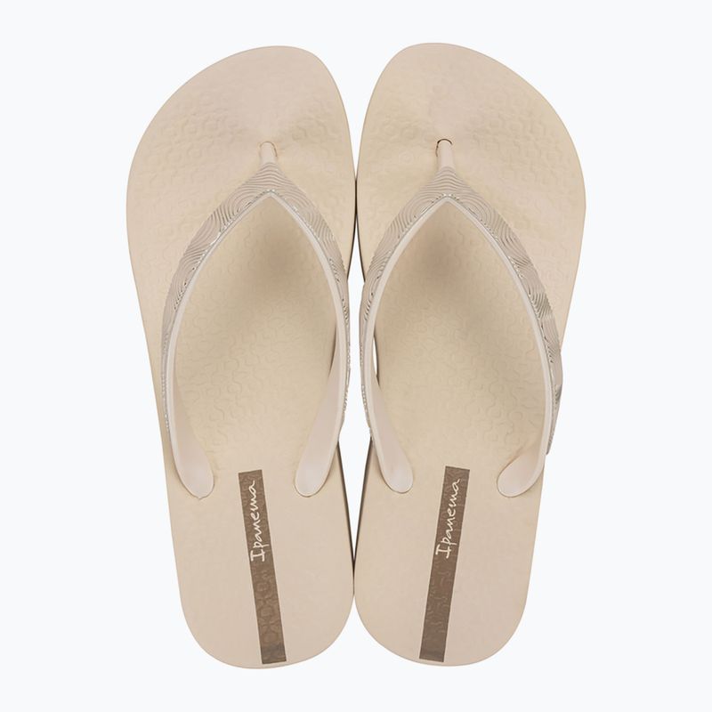 Infradito Ipanema Mesh X Plat donna beige/beige/marrone 2