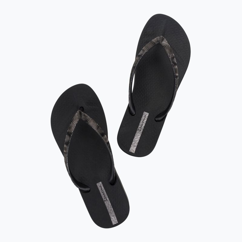 Infradito Ipanema Mesh IX donna nero/nero/grigio scuro 3
