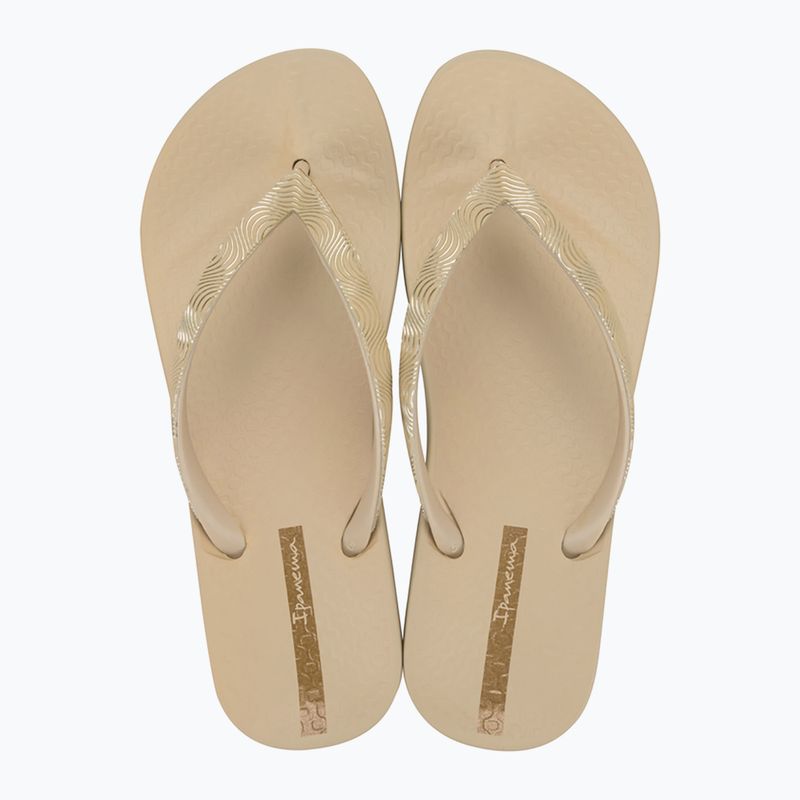 Infradito Ipanema Mesh IX beige/beige/oro da donna 2