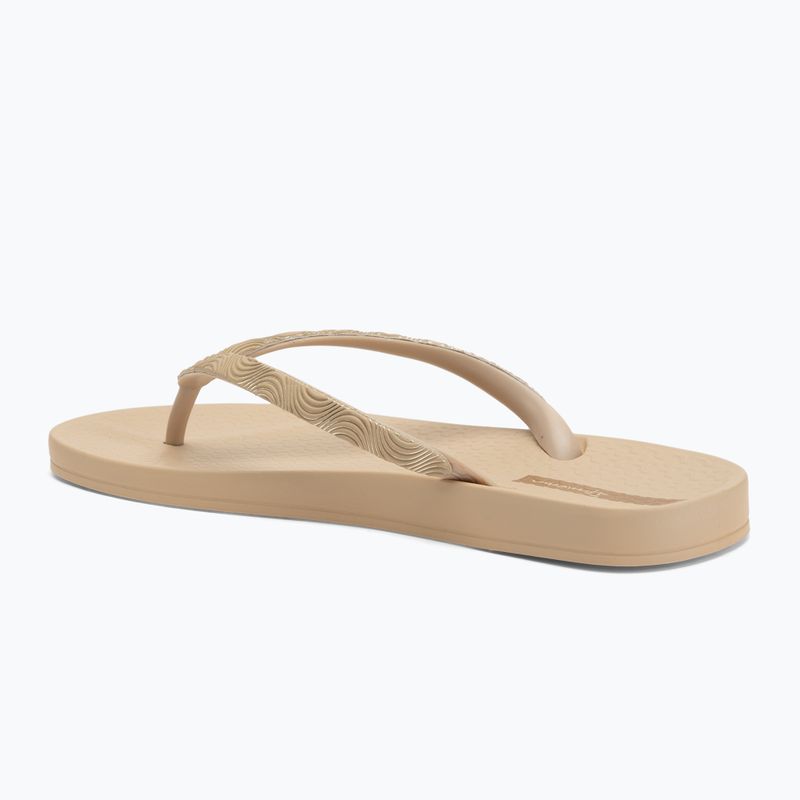 Infradito Ipanema Mesh IX beige/beige/oro da donna 3