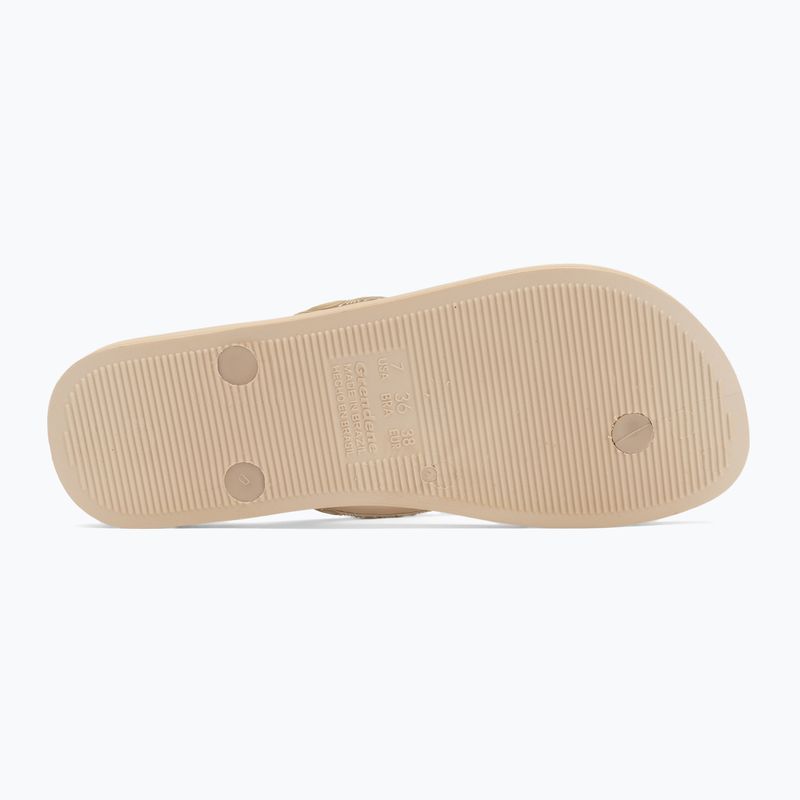Infradito Ipanema Mesh IX beige/beige/oro da donna 4