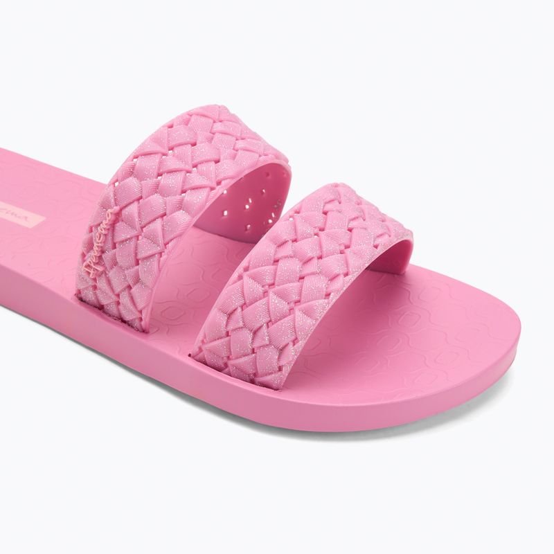 Infradito Ipanema Renda II donna rosa/rosa/glitter rosa 7