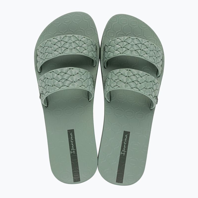 Infradito Ipanema donna Renda II verde/verde/verde glitterato 2
